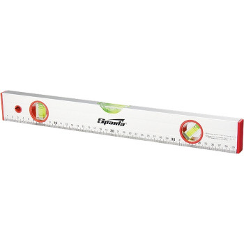 Алюминиевый деңгей Sparta 1500 мм, 3 түймек, шкала (331355)