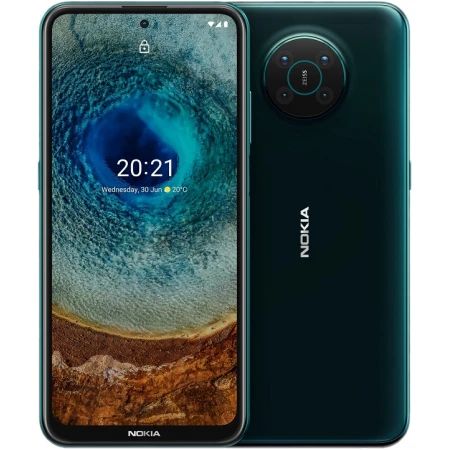 Смартфон Nokia X10 6/128GB, Green Смартфон Nokia X10 6/128GB, Green