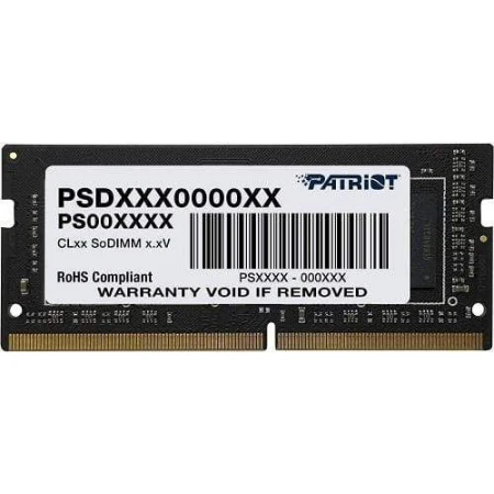 ОЗУ Patriot Signature Line 16GB 2666MHz SODIMM DDR4, (PSD416G266681S)