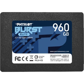 SSD диск Patriot Burst Elite 960GB, (PBE960GS25SSDR)
