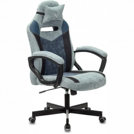Игровое кресло Zombie Viking 6 Knight Grey-Blue, (Z-VIKING-6-KNIGHT-GR/BL)
