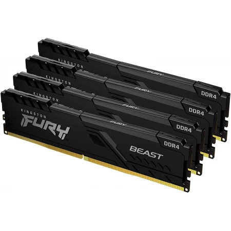 ОЗУ Kingston Fury Beast 32GB (4х8GB) 2666MHz DIMM DDR4, (KF426C16BBK4/32)