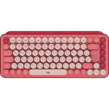 Logitech POP Keys клавиатура, Қызыл