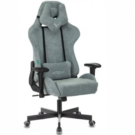 Игровое кресло Zombie Viking Knight Light-28 Grey-Blue, (Z-VIKING-KNIGHT-LT-28-GR/BL)