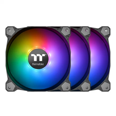 Thermaltake Pure Plus 12 RGB TT Premium Edition (3-Fan Pack) корпус вентиляторлары комплекті (CL-F063-PL12SW-A)
