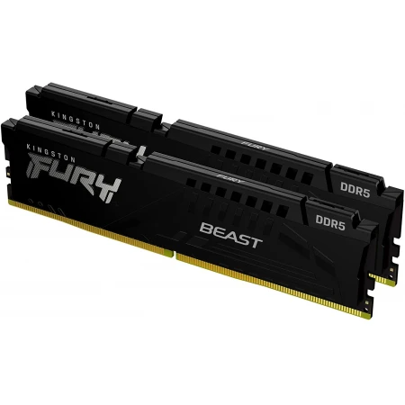 ОЗУ Kingston Fury Beast 32GB (2х16GB) 5600MHz DIMM DDR5, (KF556C40BBK2-32)