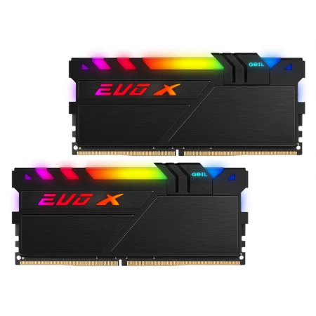 ОЗУ Geil EVO X II 16GB (2х8GB) 3600MHz DIMM DDR4, (GEXSB416GB3600C18BDC)