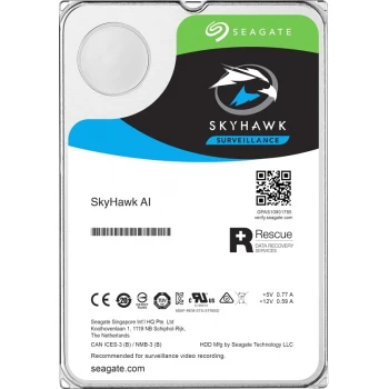 Сізге Seagate SkyHawk AI 10TB жадылықтық дискі, (ST10000VE001) береміз.