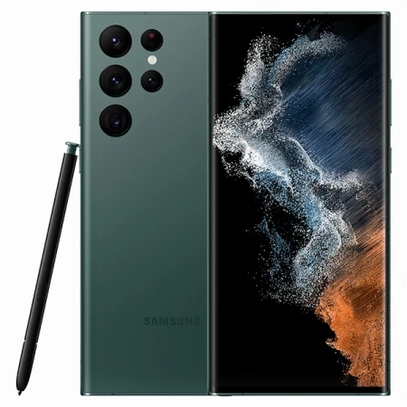 Смартфон Samsung Galaxy S22 Ultra 5G 256GB Green, (SM-S908BZGGSKZ)