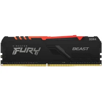 ОЗУ Kingston Fury Beast RGB 8GB 3600MHz DIMM DDR4, (KF436C17BBA/8)