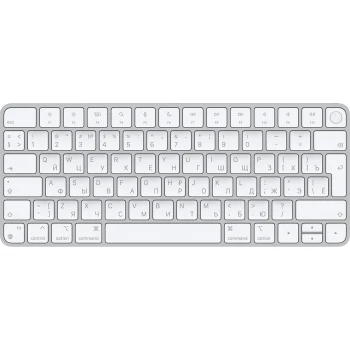 Apple Magic Keyboard с Touch ID, (MK293RS/A) клавиатурасының баспасөзіны көрсетеді.