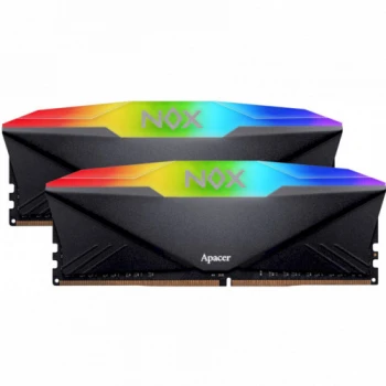 ОЗУ Apacer NOX RGB 16GB (2х8GB) 3200MHz DIMM DDR4, (AH4U16G32C28YNBAA-2)