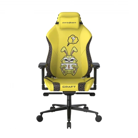 Игровое кресло DXRacer Craft, (CRA/002/YN/Rabbit in Dino) Игровое кресло DXRacer Craft, (CRA/002/YN/Rabbit in Dino)