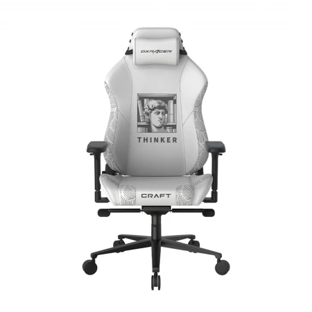 Игровое кресло DXRacer Craft, (CRA/001/W/Thinker) Игровое кресло DXRacer Craft, (CRA/001/W/Thinker)