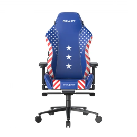 Игровое кресло DXRacer Craft, (CRA/002/BW/America Edition) Игровое кресло DXRacer Craft, (CRA/002/BW/America Edition)