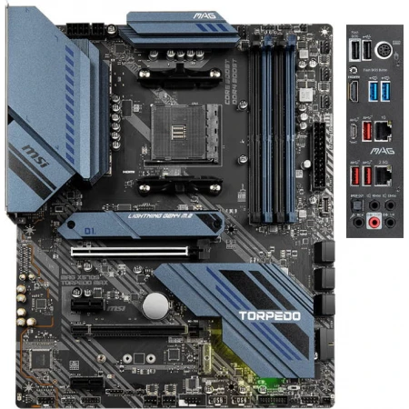 Материнская плата MSI MAG X570S Torpedo MAX Материнская плата MSI MAG X570S Torpedo MAX
