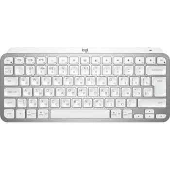Логитек MX Keys Mini, Pale Grey