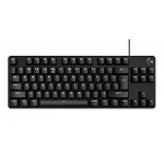 Клавиатура Logitech G413 TKL SE, Black