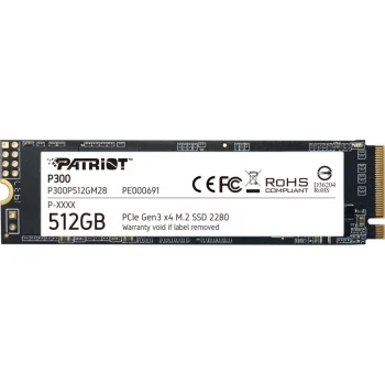SSD диск Patriot P300 512GB, (P300P512GM28)