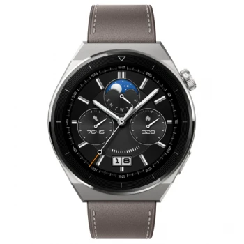 Смарт-часы Huawei Watch GT3 Pro 42mm, Gray Leather Strap
