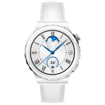 Смарт-часы Huawei Watch GT3 Pro 46mm, White Leather Strap