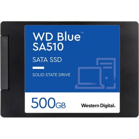 SSD диск Western Digital Blue SA510 500GB, (WDS500G3B0A)