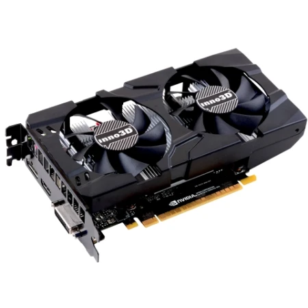 Видеокарта Inno3D GTX 1050 Ti Twin X2 4GB, (N105T-1DDV-M5CM) Видеокарта Inno3D GTX 1050 Ti Twin X2 4GB, (N105T-1DDV-M5CM)