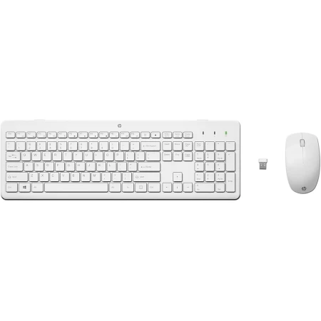 Клавиатура HP 230 Wireless White, (3L1F0AA) + мышь