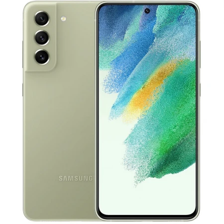 Смартфон Samsung Galaxy S21 FE (New) 128GB Green, (SM-G990BLGFSKZ)