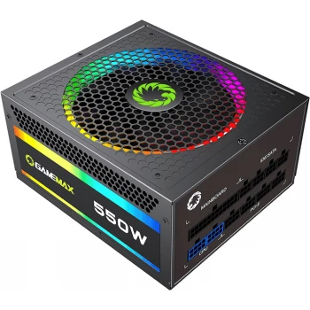 Блок питания GameMax RGB Rainbow Gold 550W