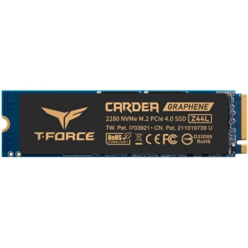 SSD диск Team Group T-Force Cardea Z44L 500GB, (TM8FPL500G0C127)