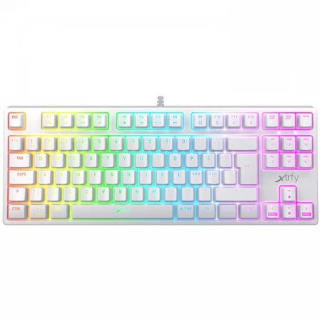 Клавиатура Xtrfy K4 TKL RGB, White Клавиатура Xtrfy K4 TKL RGB, White