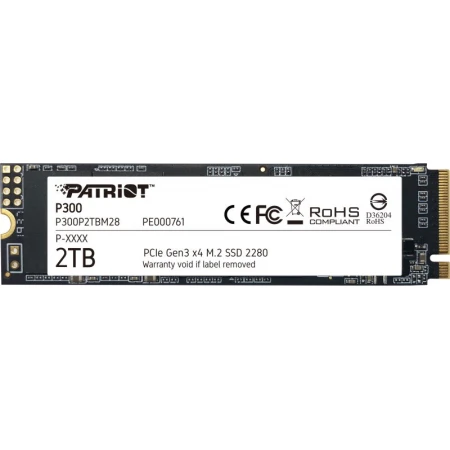 SSD диск Patriot P300 2TB, (P300P2TBM28)