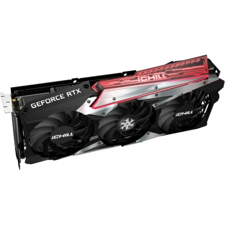 Видеокарта Inno3D GeForce RTX 3060 Ti iChill X3 Red LHR 8GB, (C306T3-08D6X-1671VA39H)