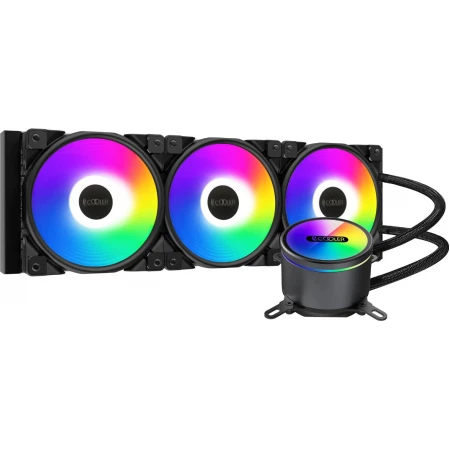 Водяное охлаждение PCCooler GI-CX360 ARGB, Black Водяное охлаждение PCCooler GI-CX360 ARGB, Black