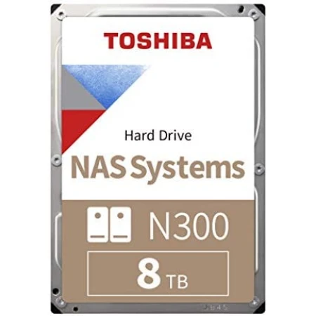 Жесткий диск Toshiba N300 8TB, (HDWG480UZSVA)