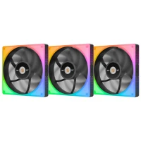 Thermaltake TOUGHFAN 14 RGB High Static Pressure Radiator Fan, (CL-F136-PL14SW-A) (3-Fan Pack) компьютер корпусы үшін вентилятор комплекті.