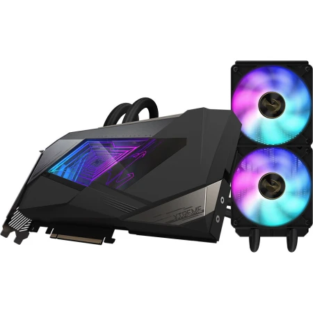 Видеокарта Gigabyte GeForce RTX 3080 Aorus Xtreme Waterforce 12GB, (GV-N3080AORUSX W-12GD REV 1.0)