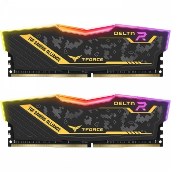 ОЗУ Team Group Delta TUF Gaming RGB 32GB (2х16GB) 3600MHz DIMM DDR4, (TF9D432G3600HC18JDC01)
