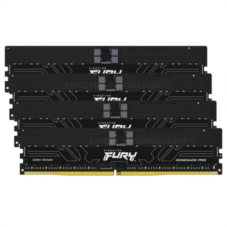ОЗУ Kingston Fury Renegade Pro 64GB (4х16GB) 6000MHz DIMM DDR5, (KF560R32RBK4-64)