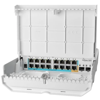 Коммутатор MikroTik NetPower 15FR, (CRS318-1Fi-15Fr-2S-OUT)