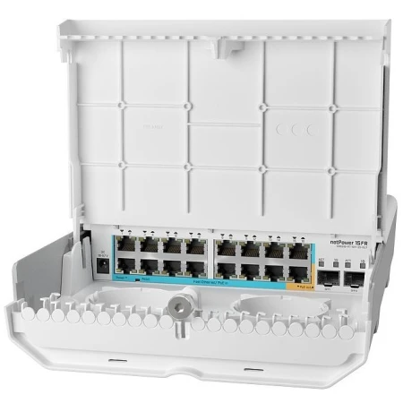 Коммутатор MikroTik NetPower 15FR, (CRS318-1Fi-15Fr-2S-OUT)