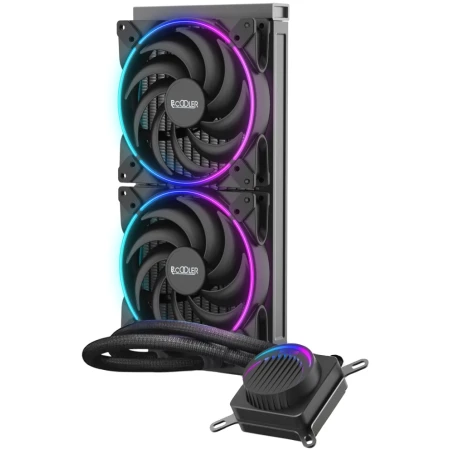 Водяное охлаждение PCCooler Corona FRGB, (AH280C) Водяное охлаждение PCCooler Corona FRGB, (AH280C)