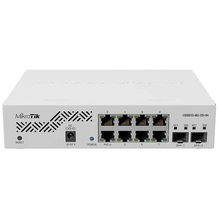 Rоммутатор MikroTik CSS610-8G-2S+IN Rоммутатор MikroTik CSS610-8G-2S+IN