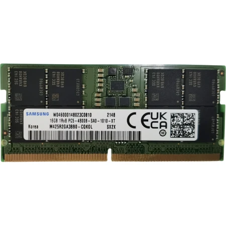 ОЗУ Samsung 16GB 4800MHz SODIMM DDR5, (M425R2GA3BB0-CQKOL)