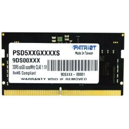 ОЗУ Patriot Signature Line 16GB 4800MHz SODIMM DDR5, (PSD516G480081S)