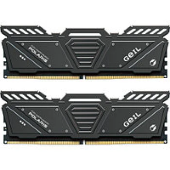 ОЗУ Geil Polaris Titanium Gray 32GB (2х16GB) 4800MHz DIMM DDR5, (GOG532GB4800C40DC)