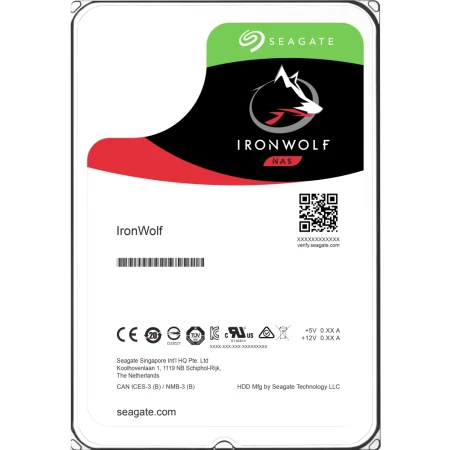Жесткий диск Seagate IronWolf Pro 4TB, (ST4000NE001)