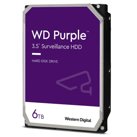 Жесткий диск Western Digital Purple 6TB, (WD62PURX-64) Жесткий диск Western Digital Purple 6TB, (WD62PURX-64)