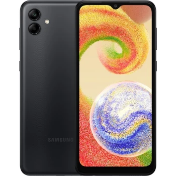 Смартфон Samsung Galaxy A04 3/32GB Black, (SM-A045FZKDSKZ)